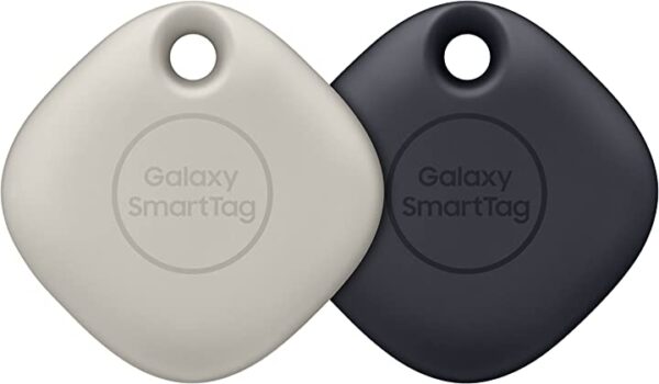 Samsung Galaxy SmartTag (عبوتان) متتبع Bluetooth وموقع العناصر للمفاتيح والمحافظ والأمتعة والمزيد ، (دقيق الشوفان + أسود) (إصدار عالمي) تعرف على متتبع Samsung Galaxy SmartTag (عبوتان) الذي يساعدك في تحديد موقع العناصر المفقودة، مثل المفاتيح والمحافظ والأمتعة، بتقنية Bluetooth. احصل عليه الآن بإصدار عالمي.